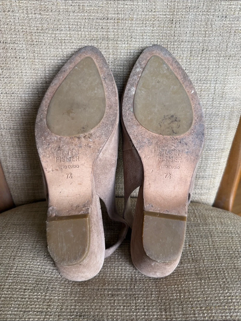 Eileen Fisher “Gatwick” sling-backs - Picture 6 of 7